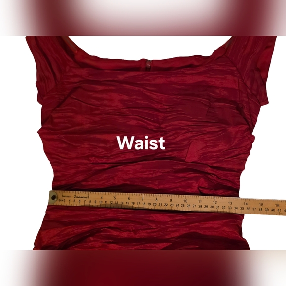 Alex Evenings Ruched Off-the-shoulder Sheath Dress Size 12 - Picture 14 of 17